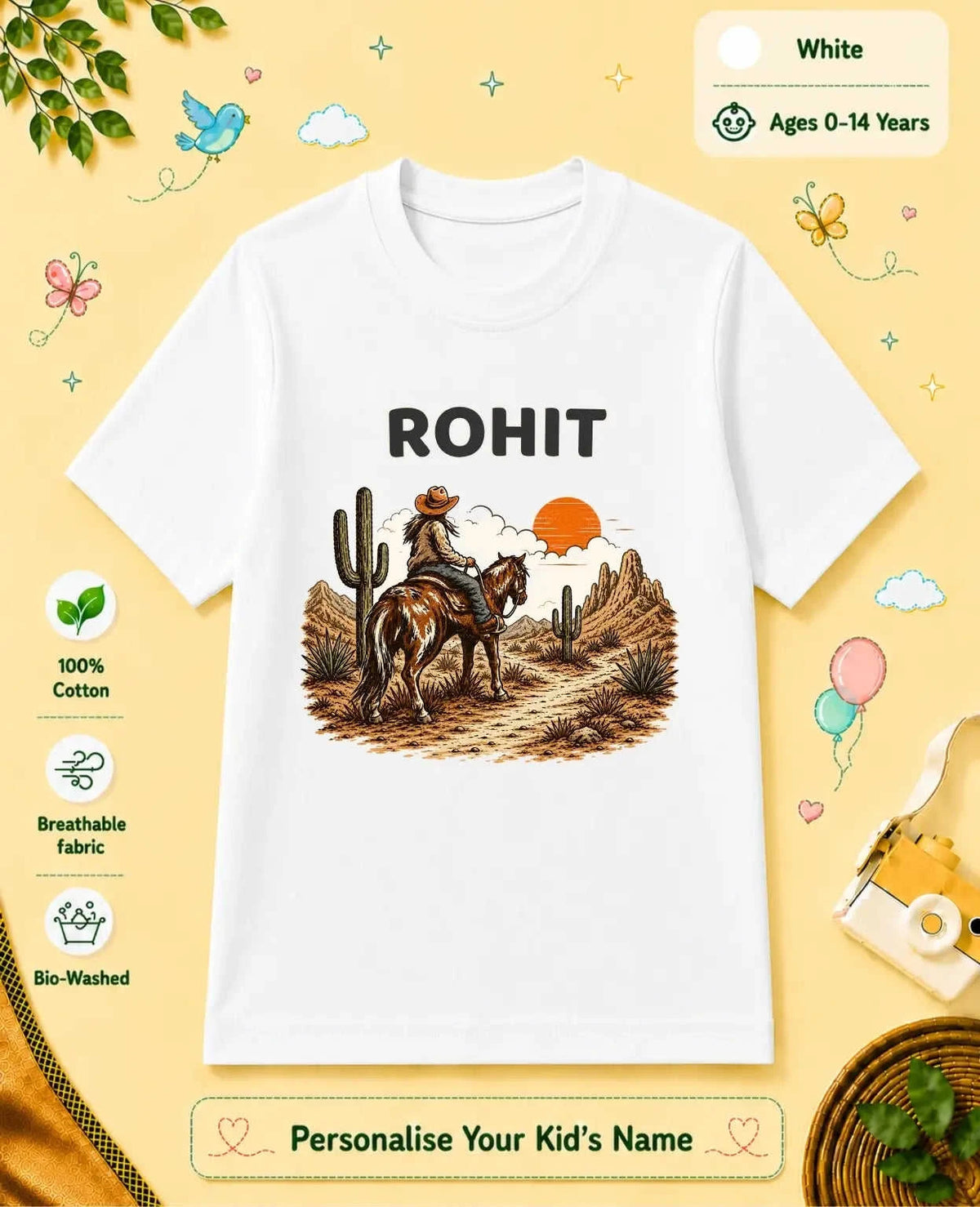 Adventure Custom Kid Cotton Tshirt Swiftsoul