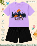 Adventure Custom Kid's Co-ord Set Swiftsoul