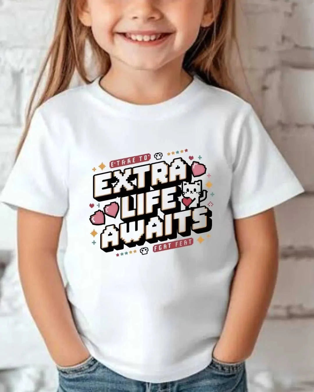 Arcade Kid Cotton Tee Swiftsoul 