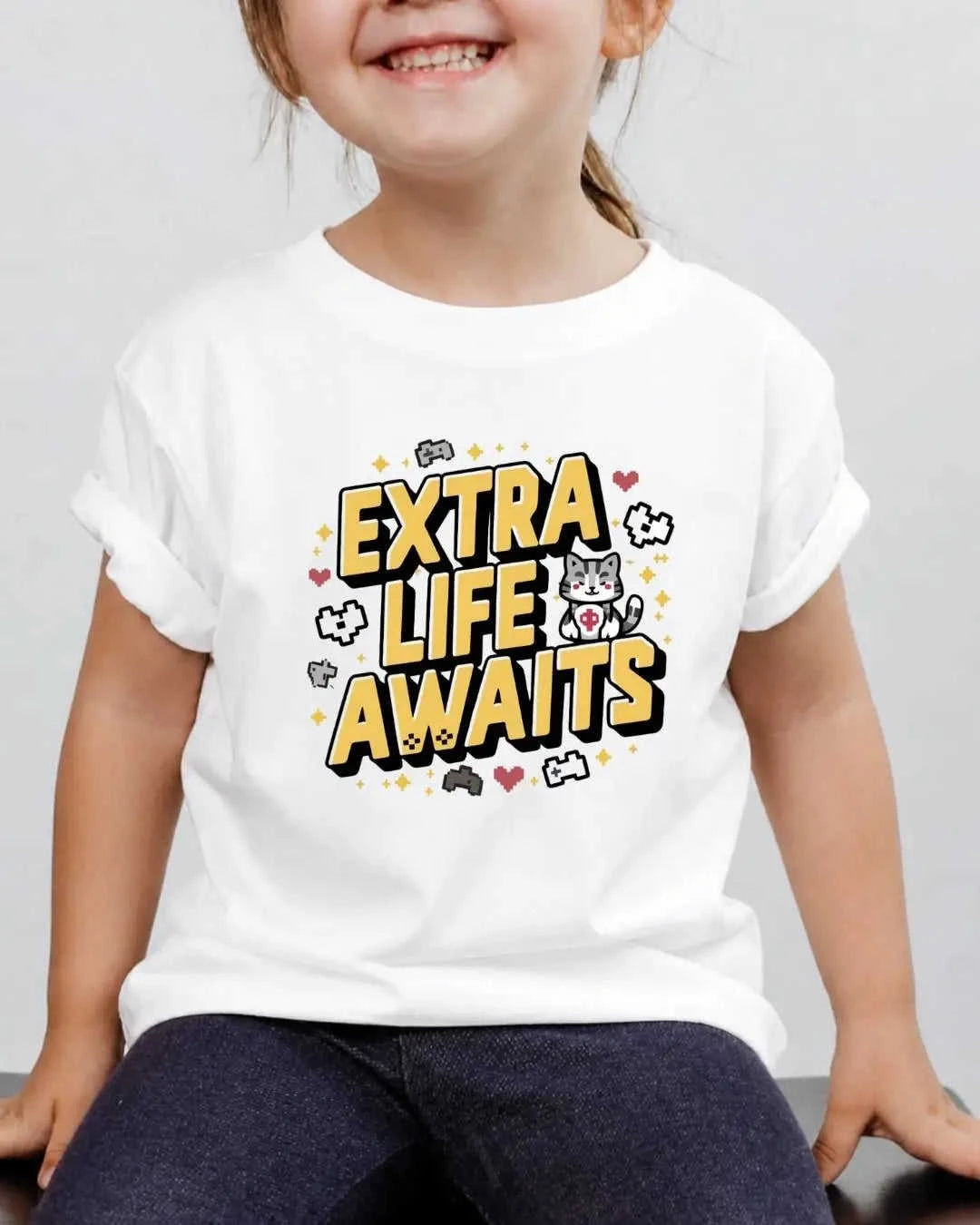 Arcade Kid Cotton Tee Swiftsoul 