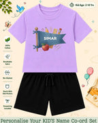 Back To School Custom Kid Co-ord Set Swiftsoul