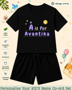 Back To School Custom Kid Co-ord Set Swiftsoul