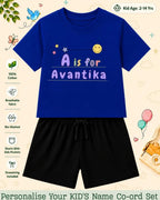 Back To School Custom Kid Co-ord Set Swiftsoul