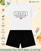 Back To School Custom Kid Co-ord Set Swiftsoul