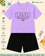 Back To School Custom Kid Co-ord Set Swiftsoul