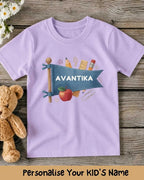 Back To School Custom Kid Cotton Tee Swiftsoul 