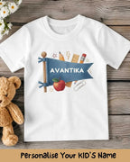 Back To School Custom Kid Cotton Tee Swiftsoul 