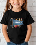 Back To School Custom Kid Cotton Tee Swiftsoul 