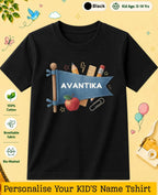 Back To School Custom Kid Cotton Tshirt Swiftsoul