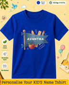 Back To School Custom Kid Cotton Tshirt Swiftsoul