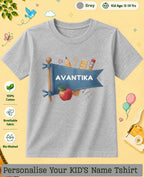 Back To School Custom Kid Cotton Tshirt Swiftsoul