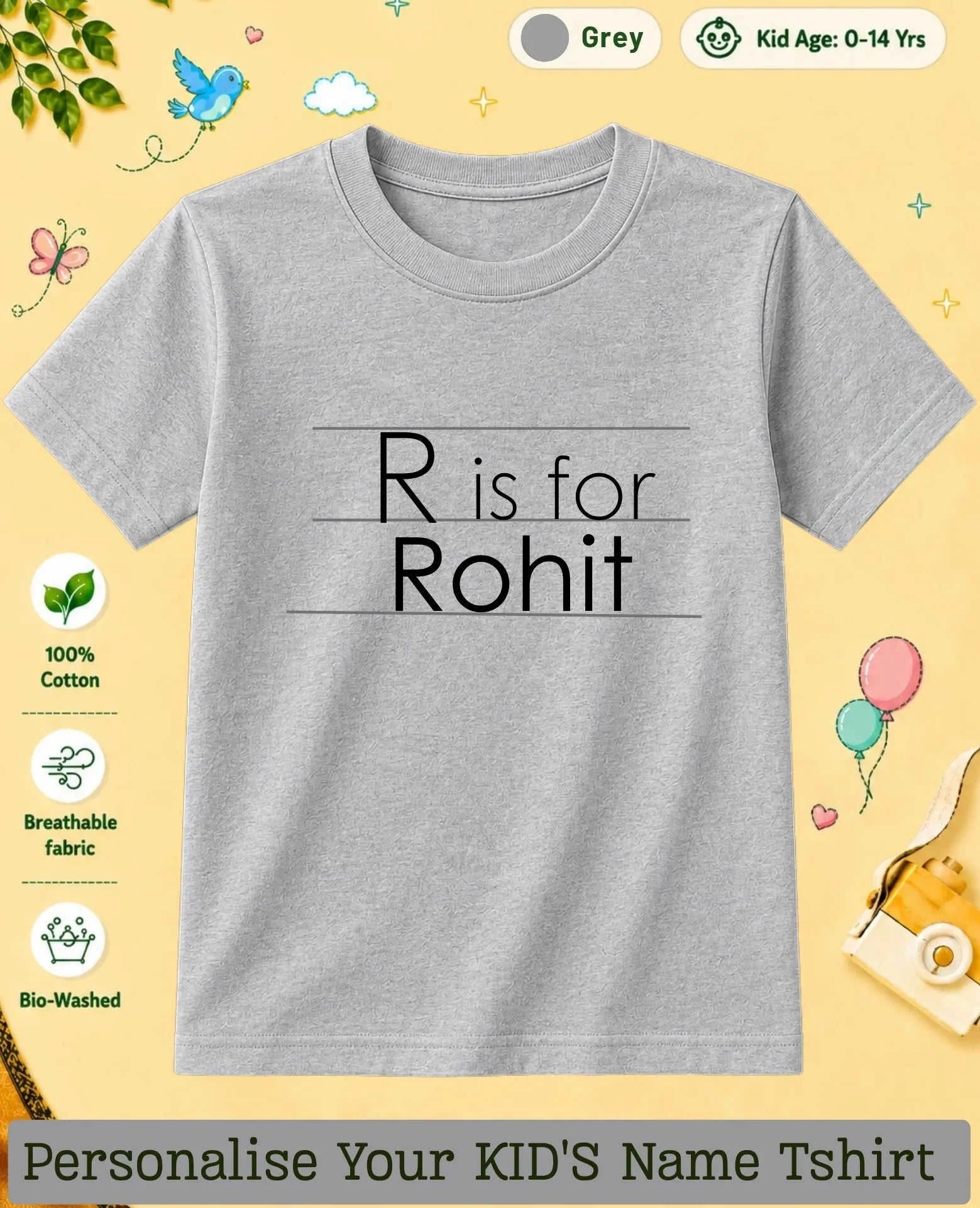 Back To School Custom Kid Cotton Tshirt Swiftsoul