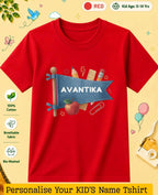 Back To School Custom Kid Cotton Tshirt Swiftsoul