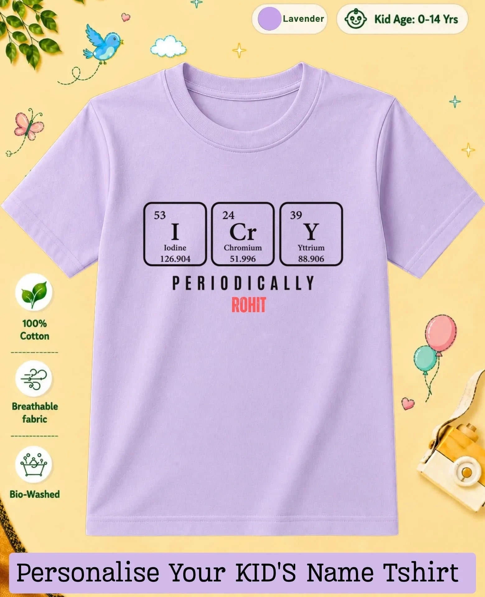 Back To School Custom Kid Cotton Tshirt Swiftsoul