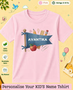 Back To School Custom Kid Cotton Tshirt Swiftsoul