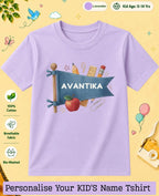Back To School Custom Kid Cotton Tshirt Swiftsoul