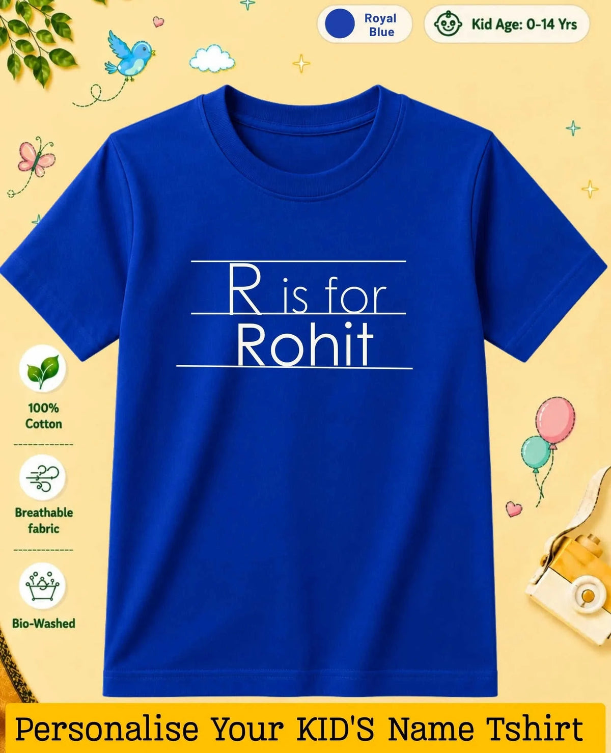 Back To School Custom Kid Cotton Tshirt Swiftsoul