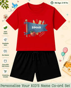 Back To School Custom Kid's Co-ord Set Swiftsoul