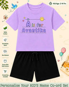 Back To School Custom Kid's Co-ord Set Swiftsoul