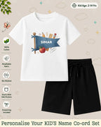 Back To School Custom Kid's Co-ord Set Swiftsoul