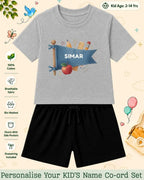 Back To School Custom Kid's Co-ord Set Swiftsoul