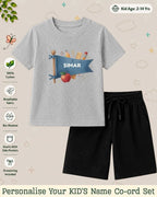 Back To School Custom Kid's Co-ord Set Swiftsoul