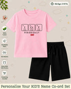 Back To School Custom Kid's Co-ord Set Swiftsoul