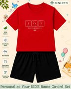 Back To School Custom Kid's Co-ord Set Swiftsoul