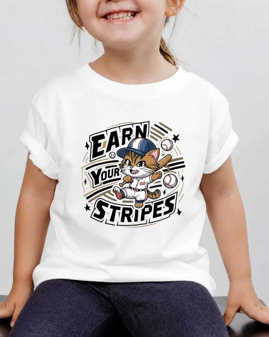 Baseball Kid Cotton Tee Swiftsoul 