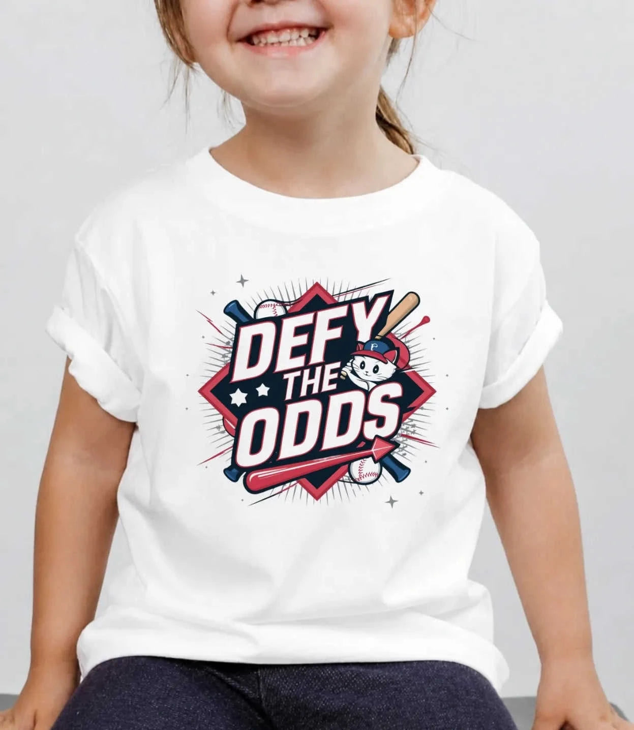 Baseball Kid Cotton Tee Swiftsoul