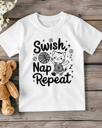 Basketball Kid Cotton Tee Swiftsoul 
