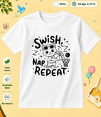 Basketball Kid Cotton Tee Swiftsoul