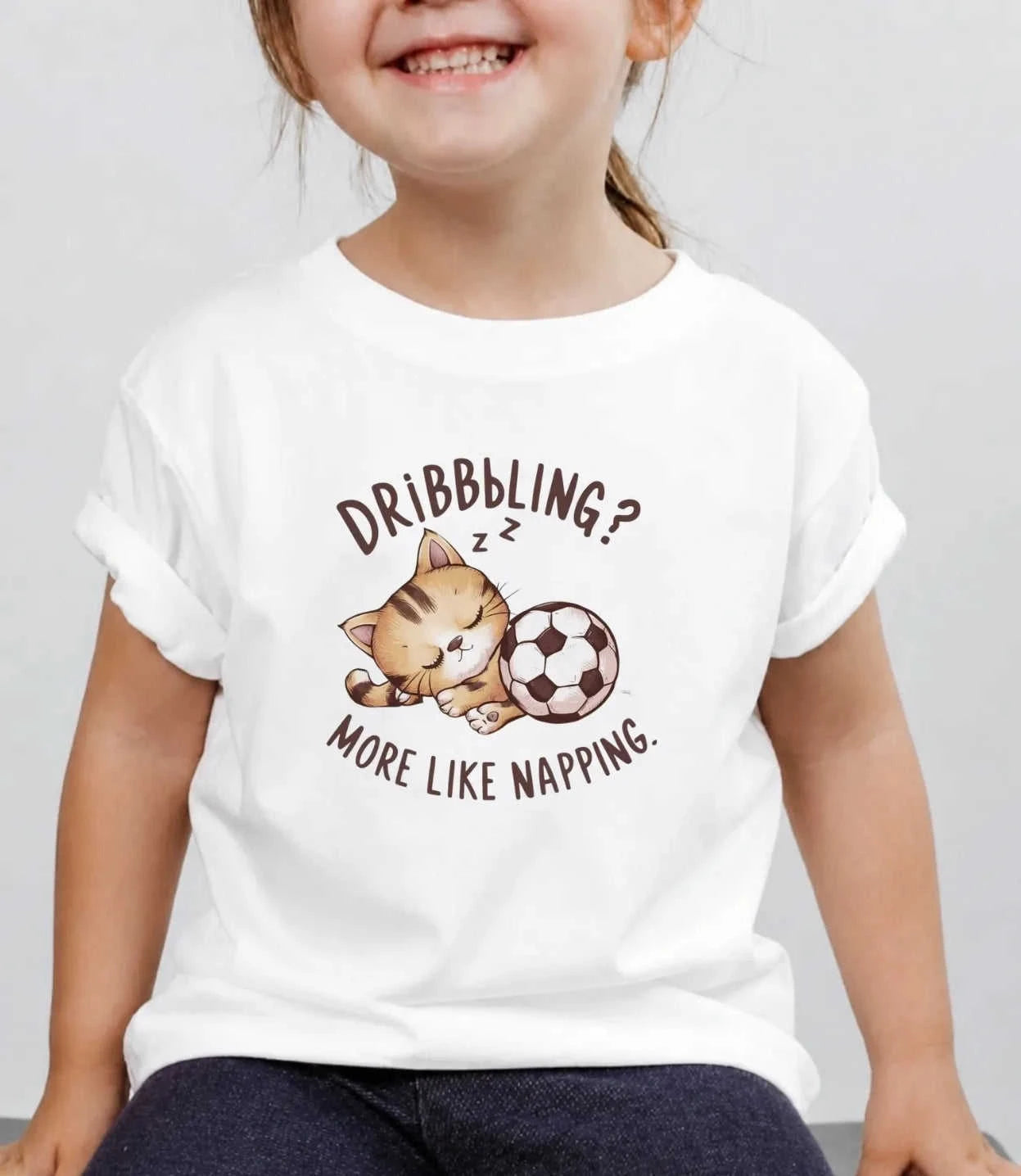 Basketball Kid Cotton Tee Swiftsoul