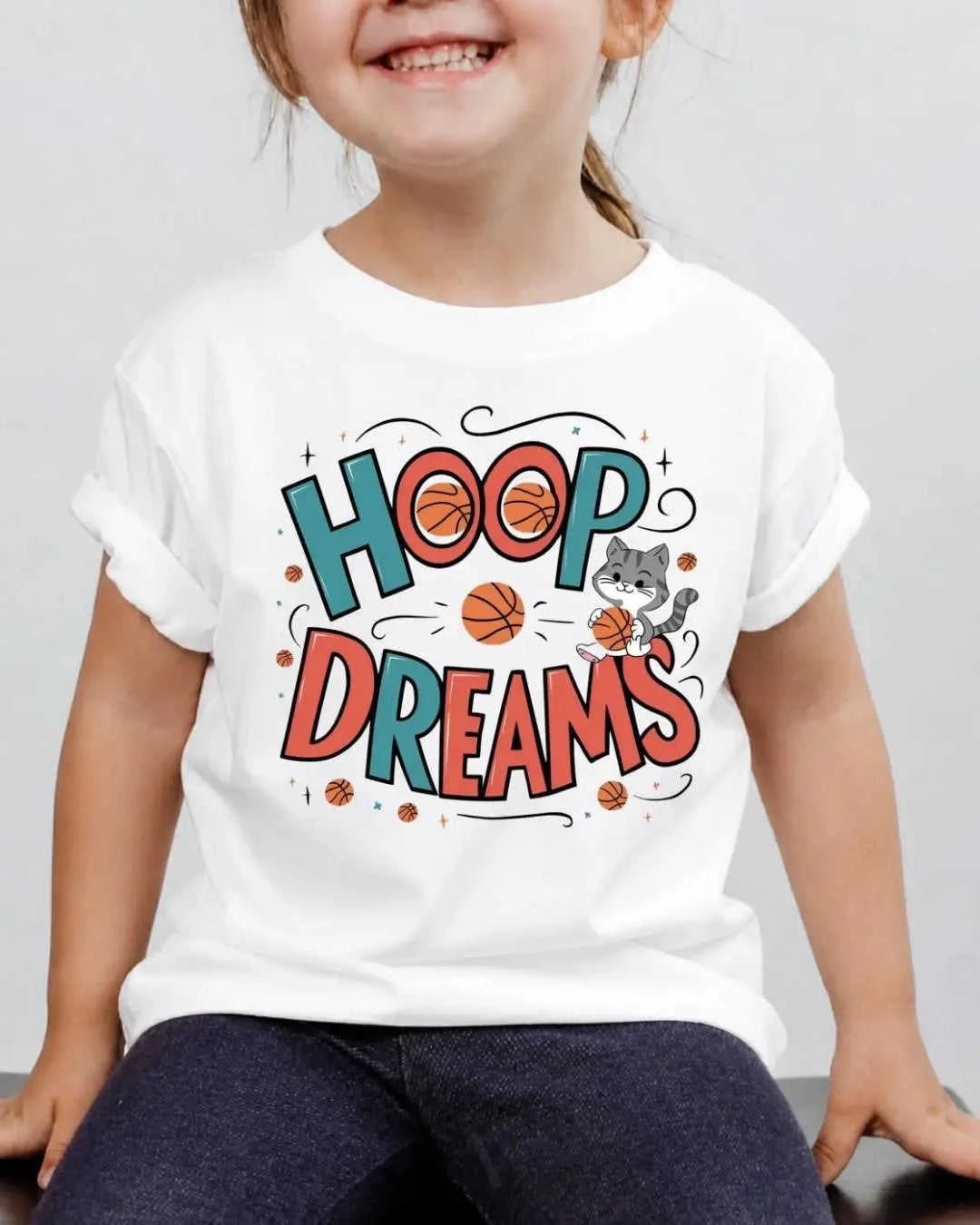 Basketball Kid Cotton Tee Swiftsoul 
