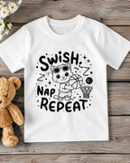 Basketball Kid Cotton Tee Swiftsoul 