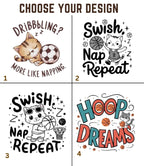 Basketball Kid Cotton Tee Swiftsoul