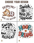Basketball Kid Cotton Tee Swiftsoul 