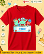 Beach Custom Kid Cotton Tshirt Swiftsoul