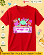 Beach Custom Kid Cotton Tshirt Swiftsoul