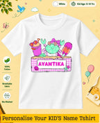 Beach Custom Kid Cotton Tshirt Swiftsoul