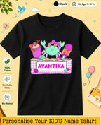 Beach Custom Kid Cotton Tshirt Swiftsoul