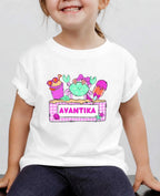 Beach Custom Kid Cotton Tshirt Swiftsoul