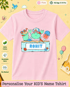 Beach Custom Kid Cotton Tshirt Swiftsoul