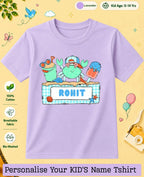 Beach Custom Kid Cotton Tshirt Swiftsoul