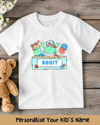 Beach Custom Kid's Cotton Tee Swiftsoul