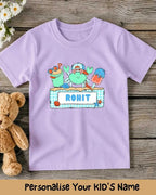 Beach Custom Kid's Cotton Tee Swiftsoul