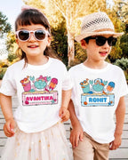 Beach Custom Kid's Cotton Tee Swiftsoul