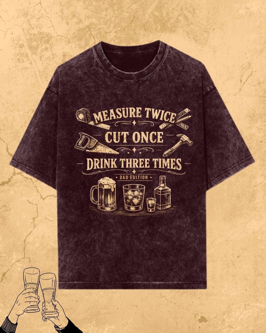Beer Bond Statement Cotton T-Shirt Billien LLC 
