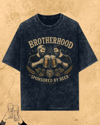 Beer Bond Statement Cotton T-Shirt Billien LLC 