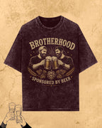 Beer Bond Statement Cotton T-Shirt Billien LLC 